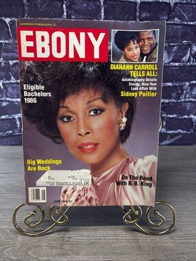 EBONY Magazine June 1986 - Diahann Carroll Cover